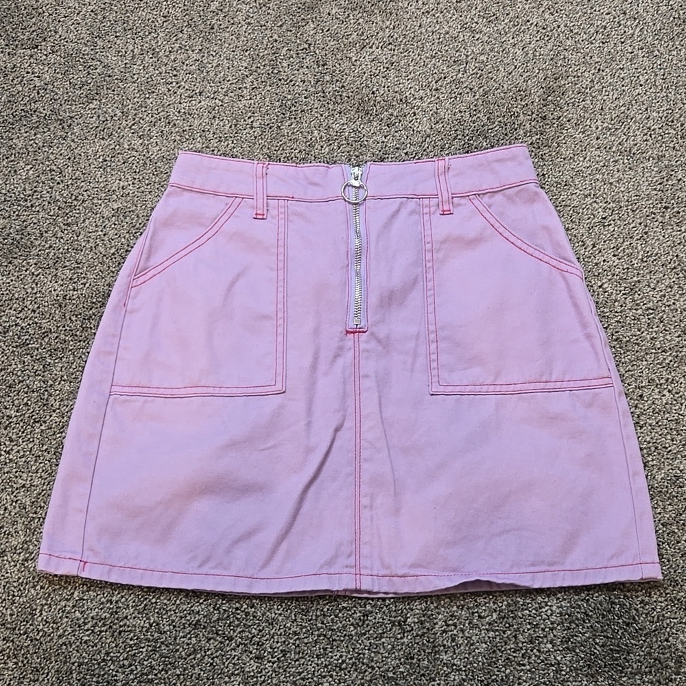 Lazy Oaf Kids Girls Short Skirt Sz 28